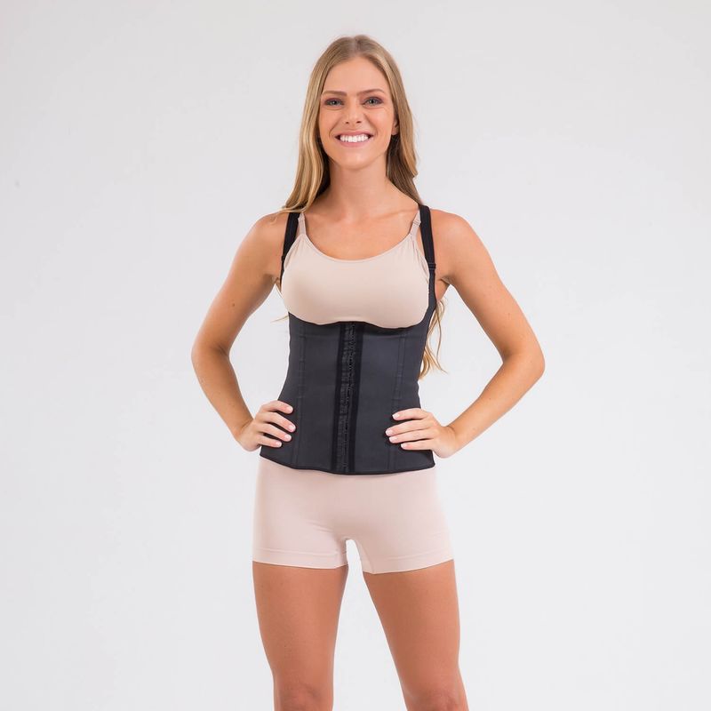 Corselet Alças Removíveis Bege, PP Esbelt