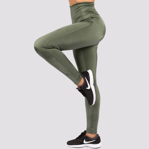 Calça Legging Cintura Perfeita Slim Em Tecido Trilobal