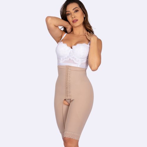 Bermuda Longa Em Lycra® Power Alta Compressão